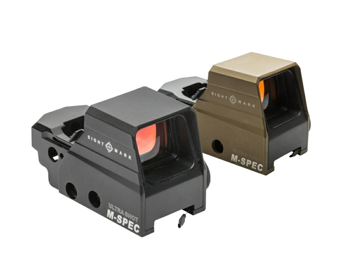 SightMark(サイトマーク) 光学機器 UltraShot M-Spec FMS リフレックスサイト NVモード SM26035 レッド ドット ナイトビジョンモード  18歳以上 エアガン カスタムパーツ サイトマーク 国内正規品 ウルトラショット ミルスペック