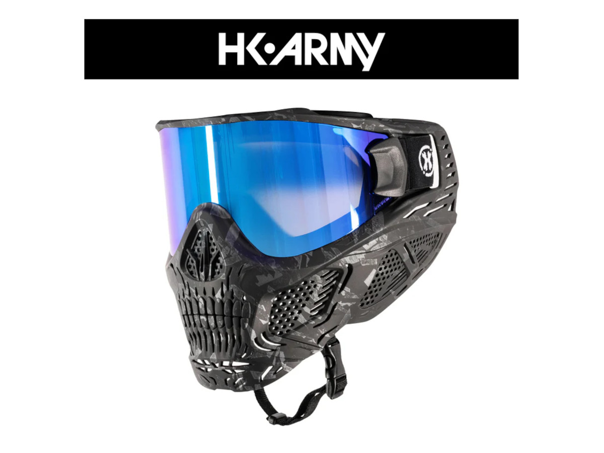 HK Army HSTL Goggle サバゲー ゴーグル フェイスガード HK Army HSTL Goggle - Black Thermal Lens フェイスガード【ブラック】