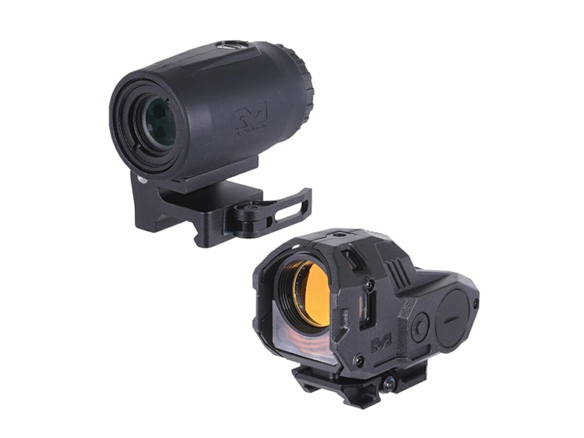 ARROW OPTICS MEPROLIGHT M22 PRO タイプ 1X28 集光ドットサイト ファイバーレッド＆MMX3 タイプ マグニファイア セット　18歳以上 サバゲー 銃｜エアガンショップ フォートレス