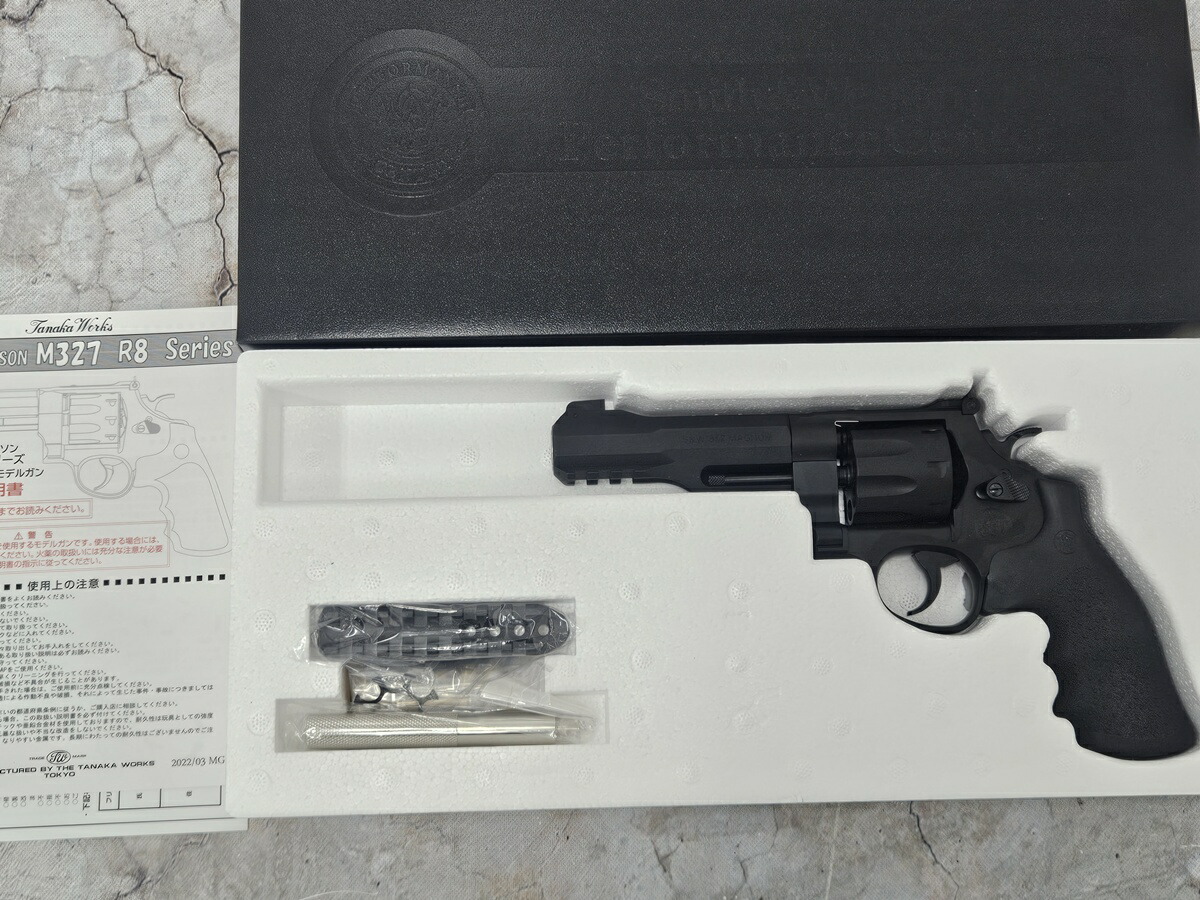 【中古】タナカワークス モデルガン S&W PC M&P R8 HW 5in 18歳以上 サバゲー 銃｜エアガンショップ フォートレス 23,785円