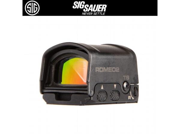 楽天市場】SIG SAUER (シグザウエル)実物光学機器 ROMEO8T 1x38mm BallisticCircleDot BK ドットサイト  ダットサイト : エアガンショップ フォートレス