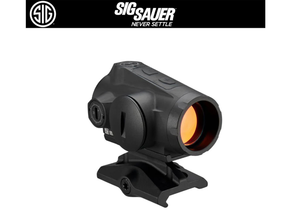 SIG SAUER（シグザウエル） 実物 ドットサイト  SOR5101 ROMEO5 GEN2 1x20MM 1 MOA RED DOT BK0.5MOA AD