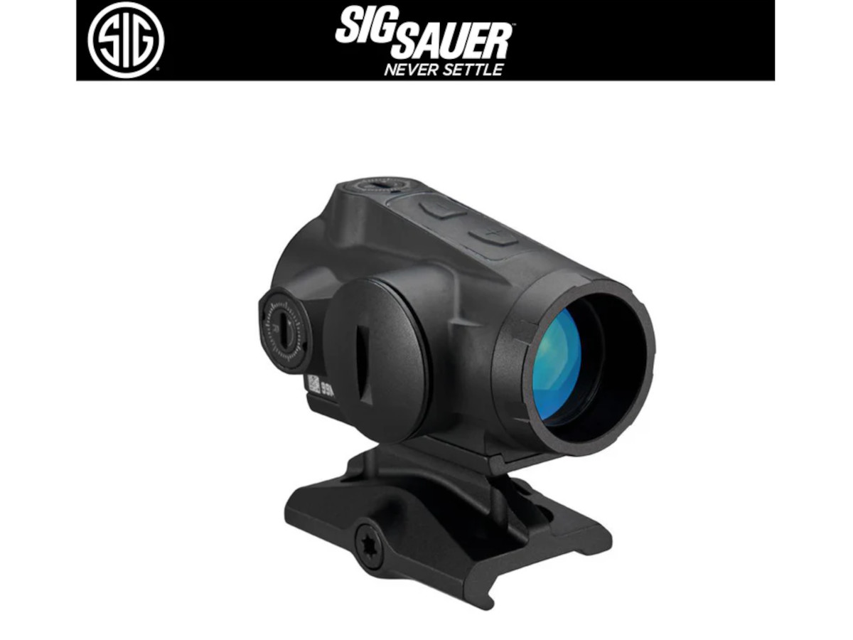 SIG SAUER（シグザウエル） 実物 ドットサイト SOR5102 ROMEO5 GEN2 1x20MM 1 MOA GREEN DOT BKFDE