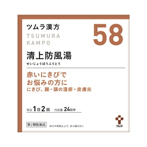 【第2類医薬品】ツムラ漢方 清上防風湯 48包[【2個セット(送料込)】※同梱は不可]