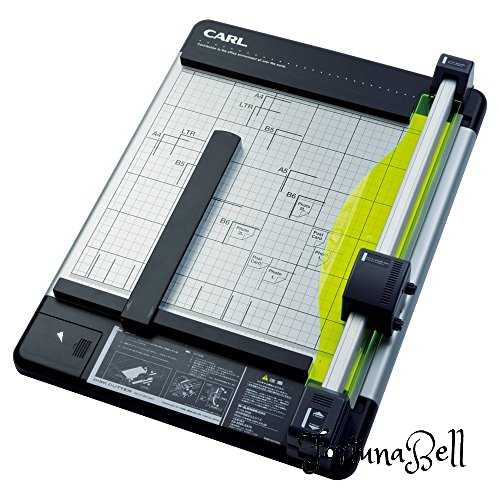 色：ブラック カール事務器 裁断機 ペーパーカッター A4対応 40枚裁断 DC-210N