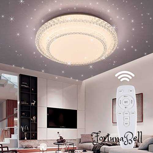 楽天市場】LED シーリングライト 星空効果 35W 無段階調光調色