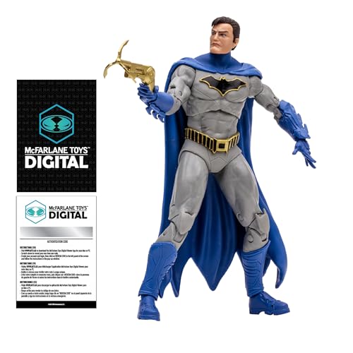 McFarlane Toys - DC Direct バットマン (DC Rebirth) 7インチ アクションフィギュア デジタルコレクタブル付き