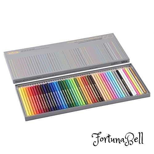サイズ:50色 セット 紙函 ホルベイン アーチスト色鉛筆 OP935 50色セット 20935|Fortuna Bell