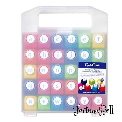 色：abc(小文字) カール事務器(CARL) 手工芸品殴り付ける 文字小文字仕掛ける CN12-B