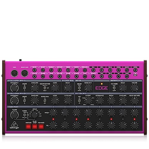 ベリンガー Behringer アナログセミモジュラーパーカッションシンセサイザー シーケンサー内蔵 MIDI/USB MIDI対応 EDGE