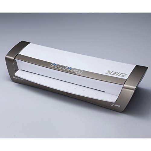 LEITZ ライツ パウチラミネーター ILAM OFFICE PRO A3 アイラムオフィスプロ A3/A4対応 75*150μm対応 ウォームアップ時間約60秒 4本ローラー オートシャットオフ機能 LLMOPA3