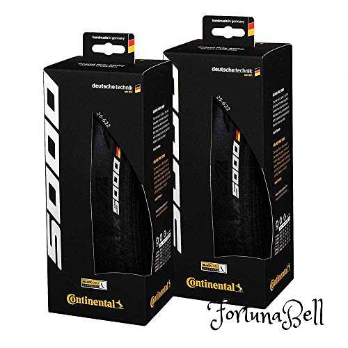 サイズ：700&times;25c 2本セット Continental(コンチネンタル) GRAND PRIX 5000 グランプリ5000 [並行輸入品]｜Fortuna Bell