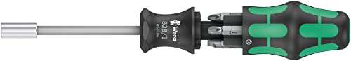 WERA ヴェラ 6本組ビット１番ウッド書き割り つけ加えるPH1・2・3 さし引き0.6*4.5・1*5.5・1.2*6.5粍 051511
