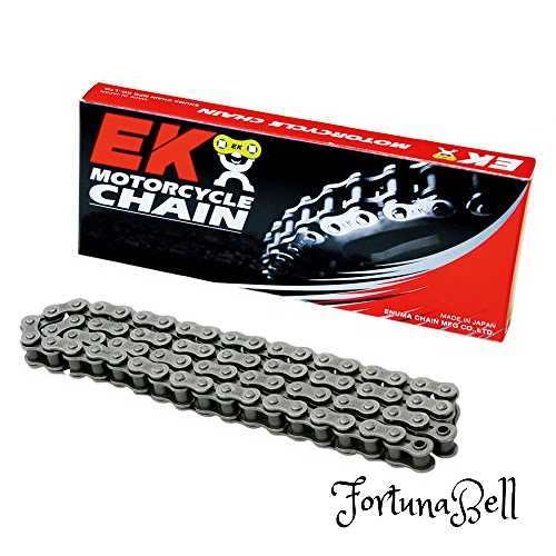 色：スチール サイズ：76L EK(イーケー) QX リングシールチェーン 428SR-X2スチール 76L セミプレスクリップジョイント -
