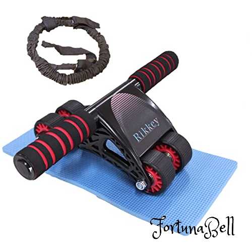 腹筋ローラー 4輪 安定感 初心者向け 女性 アシストゴム紐&マット付き Amazon.co.jp: 腹筋ローラー 四輪 女性 初心者 アブローラー