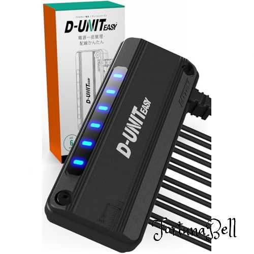 デイトナ(Daytona) バイク用 アクセサリー電源ユニット 6系統 電源一括管理 合計18A D-UNIT EASY(Dユニット イージー) 45866