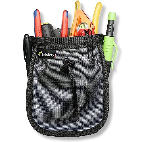 Joey Pouch * ツール、ネジ、釘用のクリップオンツールベルトバッグ - 電気技師、HVAC技術者、配管工、大工、請負業者、ハンディマン、小さなユーティリティポーチを身に着けている商人に最