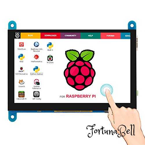 ELECROW 5in 移動性管する Raspberry Pi用 移動性見せびらかす LCD 見せびらかす 携帯型管する 800*480 HDMI端子 タッチパネルモニター Raspberry Pi 4B 3B* 取り組み機 Win パソコン用相応う ゲームモ