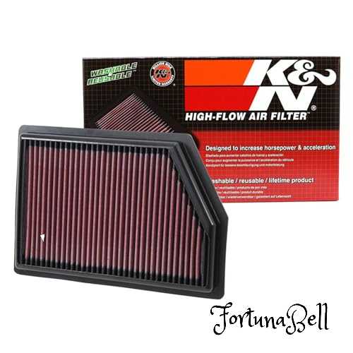 並行輸入品 K&N 純正交換 エアフィルター CHRYSLER / JEEP 用 33-5009