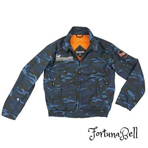 色：BLUE CAMO サイズ：M コミネ(KOMINE) バイク用 プロテクトスイングトップジャケット BLUE CAMO M JK-591 1134 オールシーズン向け CE規格レベル2 プロテクター 11,439円