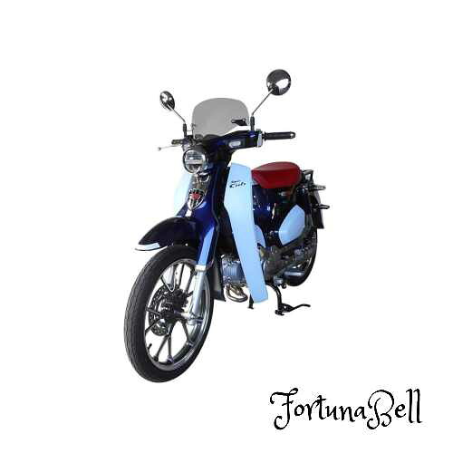 旭風防 C125-08 ショートバイザー HONDA スーパーカブC125 (2BJ-JA48) '18年* スモーク