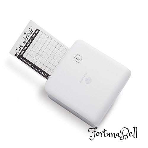 色：ホワイト サーマルプリンター Phomemo M02 Pro 300DPI スマホ対応 モバイルプリンター ポータブル式 ミフォトプリンタ メモプリンター 感熱プリンター 白黒プリンター 写真印刷 Bluetooth接続｜Fortuna Bell