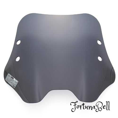 サイズ：SS(スモーク) デイトナ(Daytona) バイク用 スクリーン クランプバー付き クロスカブ110(22)専用 ウインドシールド SSシリーズ ショート スモーク 31455