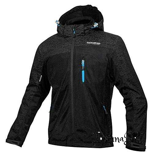 色：HR BLACK サイズ：XL [KOMINE] バイク用 プロテクトメッシュパーカ-テン JK-114 1096 春夏秋向け プロテクター CE規格レベル2 メッシュ素材 07-114 メンズ HR BLACK XL