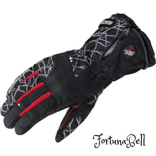 コミネ(KOMINE) バイク用 アドバンスドプロテクトエレクトリックグローブ Crush Black/Red 2XL EK-205 1183 秋冬春向け 防水防寒カーボンストレッチ素材電熱｜Fortuna Bell