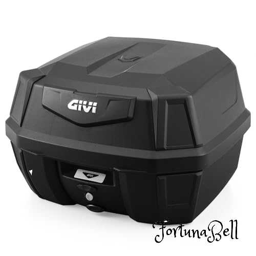 GIVI(ジビ) バイク用 リアボックス モノロック 42L オプション付き(インナーボトムマット/バックレスト) ANTARTICAシリーズ B42N-ADV ブラックパネル 22124｜Fortuna Bell