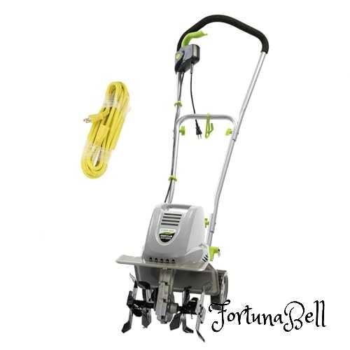 高儀(Takagi) EARTH MAN 電動耕うん機 1050Wハイパワー GCV-1050A 10m延長コード付 エンジン始動の手間いらず、すぐに使えて静か 家庭菜園 耕運機 家庭用 電動耕運機 耕うん機