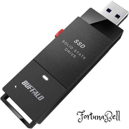 バッファロー SSD-PUT500U3-BKA ［TV対応 PC向USB3.2(Gen1)スティック型外付SSD］｜Fortuna Bell