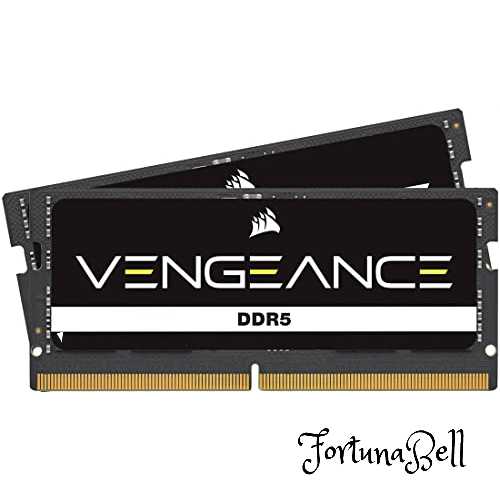 CORSAIR DDR5-5600MHz ノートPC用 VENGEANCE DDR5 SODIMM 64GB [32GB*2枚] CMSX64GX5M2A5600C48