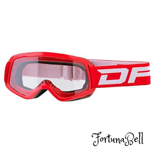 [ダートフリーク] DFG (子供用) ホッパー ゴーグル (レッド) D2951(旧品番:DG1307-0300)