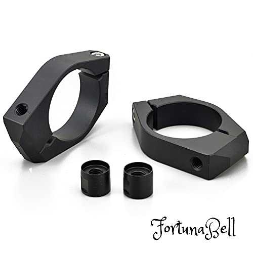 デイトナ(Daytona) バイク用 ウインカーステー 43mmフォーククランプ 取付穴8mm 配線逃がし加工 D-Light専用ナット付属 ウインカーブラケット 左右セット 19270 ブラック
