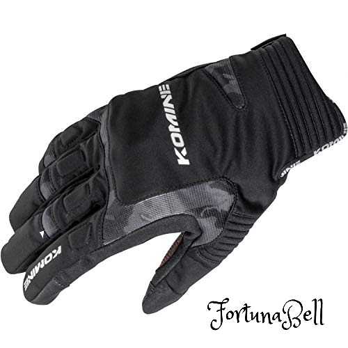 コミネ(KOMINE) バイク用 ウインターグローブ-カルタゴ Neo Black Camo 2XL GK-801 1010 秋冬春向け 防水 防寒 プロテクター ストレッチ素材