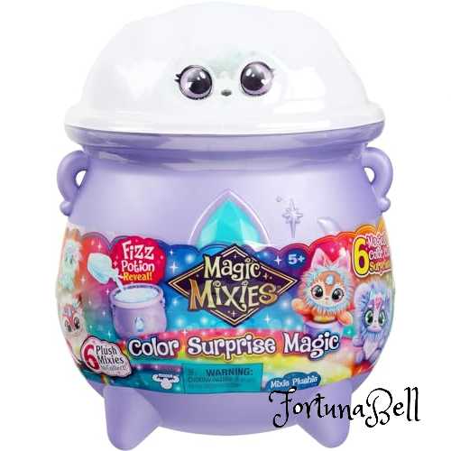Magic Mixies マジックミクシーズ 大釜 ぬいぐるみ おもちゃ カラーサプライズ マジック [並行輸入品]