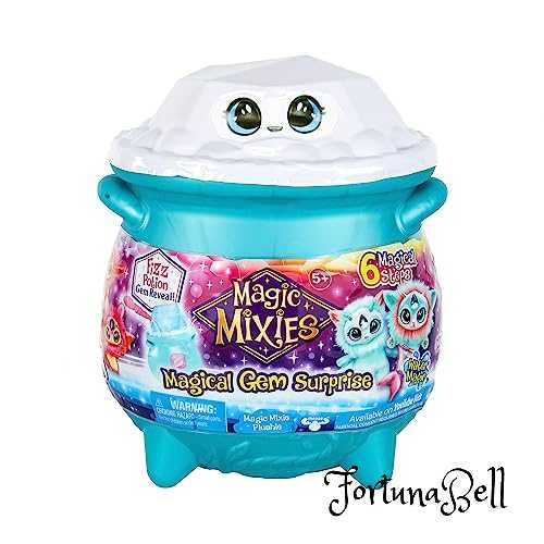 Magic Mixies マジカル ジェム サプライズ ウォーター マジック 大釜 ぬいぐるみ おもちゃ [並行輸入品]