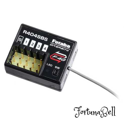 双葉電子工業 RECEIVER R404SBS (JPN) (カー用F-4G方式 10ch T10PX標準レシーバー) 00107288-3