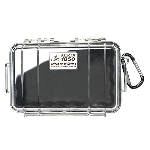 PELICAN ハードケース 1050 ブラック/クリア N 0.7L 1050-025-100