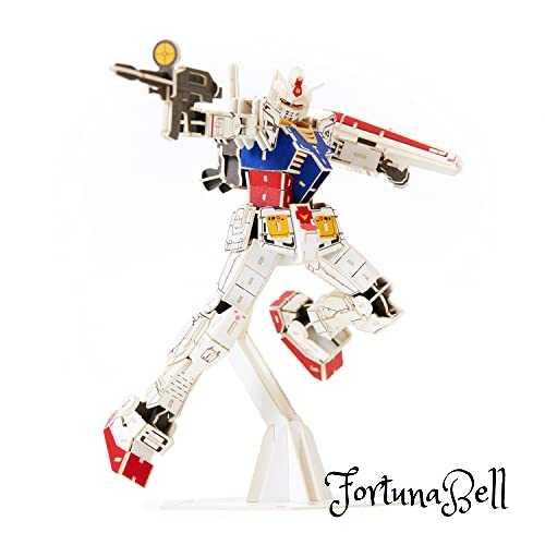 si-gu-mi PRO RX-78-2 ガンダム 機動戦士ガンダム 紙製 3D 立体パズル DIY 工作キット - ガンプラ や プラモデル 好きの 男の子 や 立体アート として 大人の プレゼント にも最適な ペーパー パズル