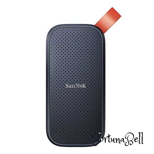SanDisk ポータブルSSD 1TB (読み取り速度最大800MB/秒、USB 3.2 Gen 2、NVMe ソリッドステートパフォーマンス、アップデートされたファームウェア、耐久性のあるゴム製の固定ループ) グレー