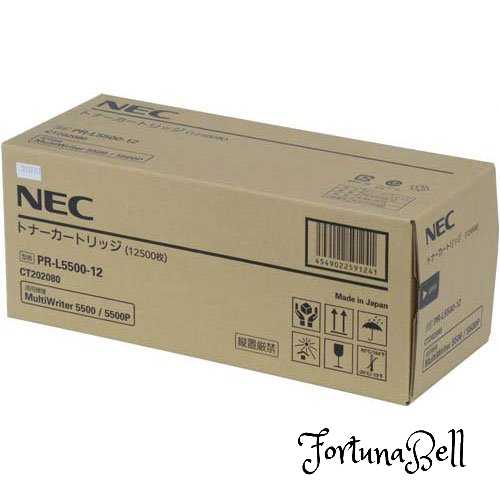 NEC PR-L5500-12トナー(12,500枚) NE-TNL5500-12J