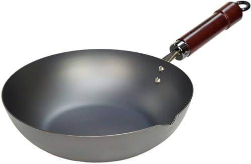 リバーライト 極 鉄 フライパン 深型 炒め鍋 20cm 窒化鉄 窒化加工 IH対応 サビにくい 中華鍋 日本製 K1420