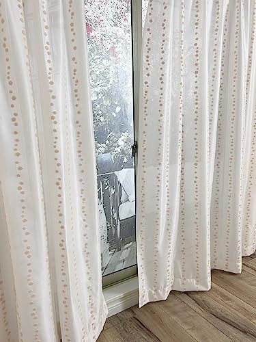 サイズ：丈118 cm x 幅100 cm (2枚組) カエイレース(Kaei-lace) 日本製 パイルミラー レ-スカ-テン 遮像性 高機能 遮熱 断熱 保温 UVカット 水玉柄 ドット柄 幅100cm*丈118cm ピンク 2枚組