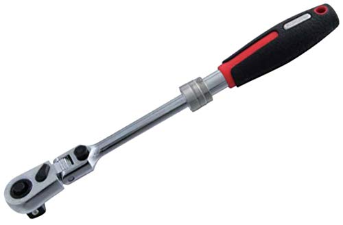 スエカゲツール(株) Pro-Auto 3/8DR.伸縮式フレックスロックラチェットミニタイプ STR-F3C