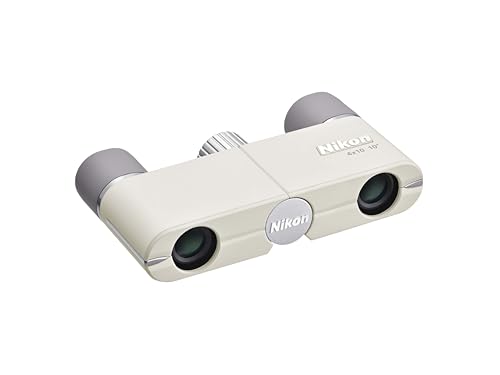Nikon 双眼鏡 遊 4X10D CF ダハプリズム式 4倍10口径 遊 4x10D CF アイボリーホワイト (日本製)