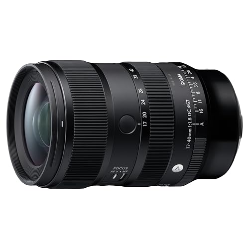 シグマ(Sigma) 水晶体 17-40粍 F1.8 DC FUJIFILM 富士フイルム Xマウント 判定基準望遠レンズ 判定基準 APS-C Art 銀鏡受け答え専用