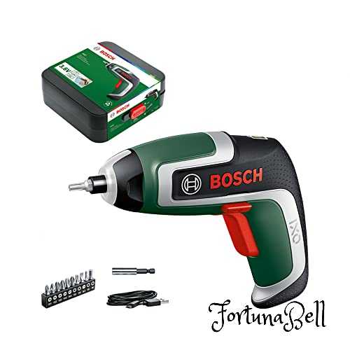 BOSCH(ﾎﾞｯｼｭ) コードレス１番ウッド (本体のみ、ビット書き割り 10本 、マグネットビットホルダー、マイクロUSB有線テレビ Type-B 、キャリングケース) IXO7