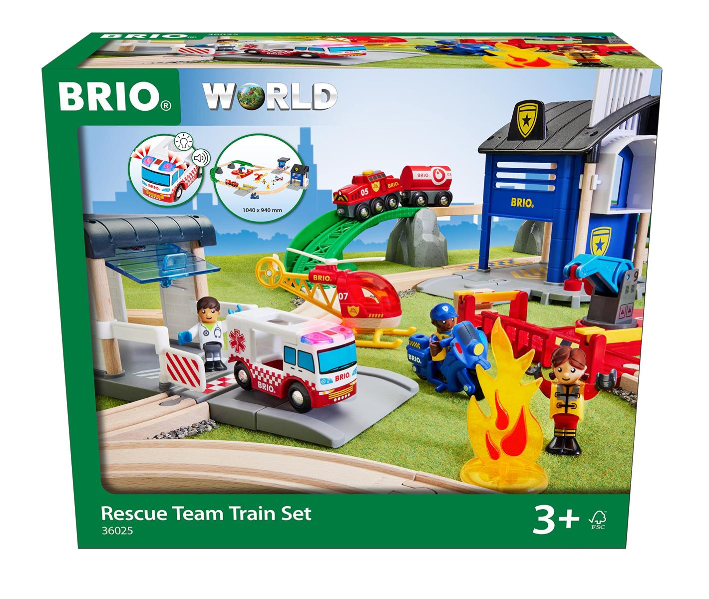 BRIO (ブリオ) レスキュー野球クラブ仕掛ける [全44天下太平] 36025 客体馬齢 3歳~ 【手あそび 手あそび 木製手あそび 木製軌跡 軌跡仕掛ける 差し上げ物（生まれ落ちる日/クリスマス）】